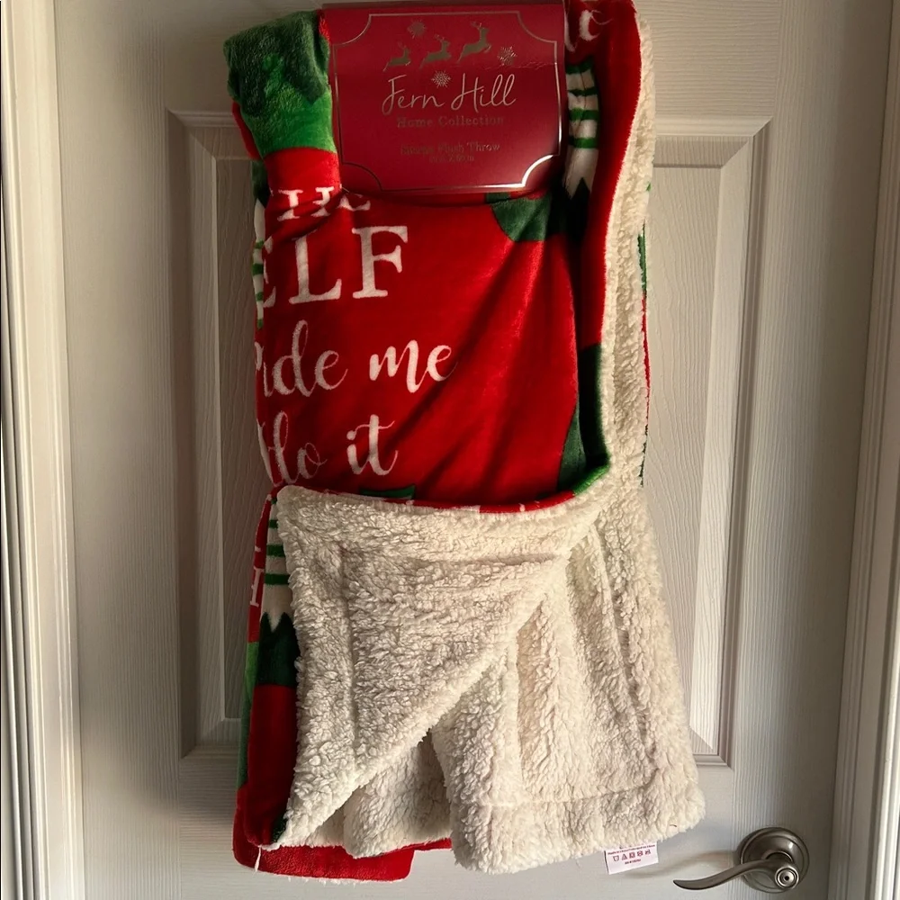 Holiday Elf Throw Blanket